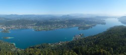 Archiv Foto Webcam Pyramidenkogel am Wörthersee 09:00
