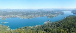 Archiv Foto Webcam Pyramidenkogel am Wörthersee 11:00