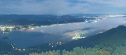 Archiv Foto Webcam Pyramidenkogel am Wörthersee 23:00