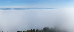Archiv Foto Webcam Pyramidenkogel am Wörthersee 09:00