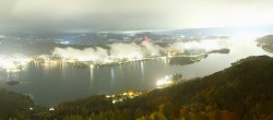 Archiv Foto Webcam Pyramidenkogel am Wörthersee 23:00