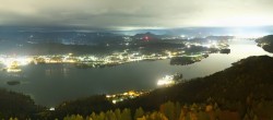 Archiv Foto Webcam Pyramidenkogel am Wörthersee 23:00
