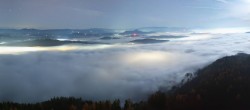 Archiv Foto Webcam Pyramidenkogel am Wörthersee 01:00