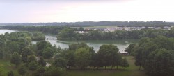 Archiv Foto Webcam Pocking - Ausblick Römerturm 19:00