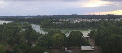 Archiv Foto Webcam Pocking - Ausblick Römerturm 19:00