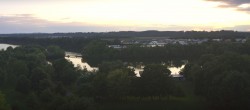 Archiv Foto Webcam Pocking - Ausblick Römerturm 19:00