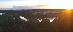 Archiv Foto Webcam Pocking - Ausblick Römerturm 19:00