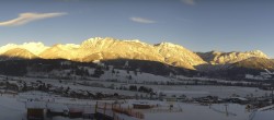 Archived image Webcam Hauser Kaibling - Base station Gondola 07:00