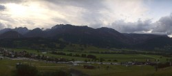 Archiv Foto Webcam Hauser Kaibling - Talstation 8er Gondelbahn 19:00