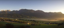 Archiv Foto Webcam Hauser Kaibling - Talstation 8er Gondelbahn 05:00
