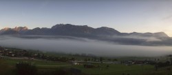 Archiv Foto Webcam Hauser Kaibling - Talstation 8er Gondelbahn 04:00