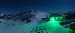 Archiv Foto Webcam Wildkogel-Arena: Ausblick Wildkogelbahn Bergstation 23:00