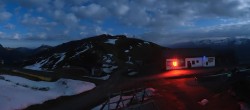 Archiv Foto Webcam Wildkogel-Arena: Ausblick Wildkogelbahn Bergstation 23:00