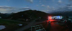 Archiv Foto Webcam Wildkogel-Arena: Ausblick Wildkogelbahn Bergstation 23:00
