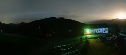 Archiv Foto Webcam Wildkogel-Arena: Ausblick Wildkogelbahn Bergstation 23:00