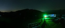 Archiv Foto Webcam Wildkogel-Arena: Ausblick Wildkogelbahn Bergstation 23:00