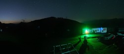 Archiv Foto Webcam Wildkogel-Arena: Ausblick Wildkogelbahn Bergstation 01:00