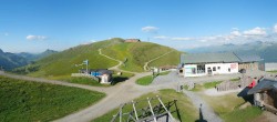 Archiv Foto Webcam Wildkogel-Arena: Ausblick Wildkogelbahn Bergstation 17:00