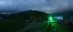 Archiv Foto Webcam Wildkogel-Arena: Ausblick Wildkogelbahn Bergstation 23:00