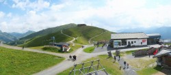 Archiv Foto Webcam Wildkogel-Arena: Ausblick Wildkogelbahn Bergstation 09:00