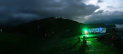 Archiv Foto Webcam Wildkogel-Arena: Ausblick Wildkogelbahn Bergstation 23:00