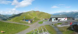 Archiv Foto Webcam Wildkogel-Arena: Ausblick Wildkogelbahn Bergstation 15:00
