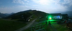 Archiv Foto Webcam Wildkogel-Arena: Ausblick Wildkogelbahn Bergstation 23:00