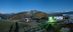 Archiv Foto Webcam Wildkogel-Arena: Ausblick Wildkogelbahn Bergstation 23:00
