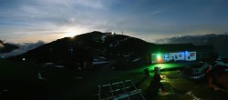 Archiv Foto Webcam Wildkogel-Arena: Ausblick Wildkogelbahn Bergstation 19:00