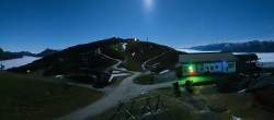Archiv Foto Webcam Wildkogel-Arena: Ausblick Wildkogelbahn Bergstation 23:00