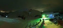 Archiv Foto Webcam Wildkogel-Arena: Ausblick Wildkogelbahn Bergstation 23:00