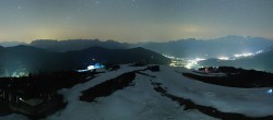 Archiv Foto Webcam Wagrain Grießenkareck - Bergstation Flying Mozart 23:00