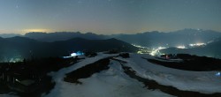 Archived image Webcam Wagrain - Top Station Flying Mozart 23:00