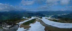Archiv Foto Webcam Wagrain Grießenkareck - Bergstation Flying Mozart 23:00