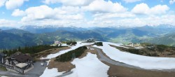 Archiv Foto Webcam Wagrain Grießenkareck - Bergstation Flying Mozart 13:00