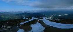 Archiv Foto Webcam Wagrain Grießenkareck - Bergstation Flying Mozart 23:00