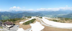 Archiv Foto Webcam Wagrain Grießenkareck - Bergstation Flying Mozart 13:00