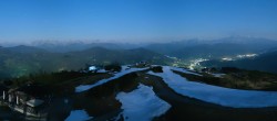 Archiv Foto Webcam Wagrain Grießenkareck - Bergstation Flying Mozart 23:00