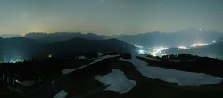Archiv Foto Webcam Wagrain Grießenkareck - Bergstation Flying Mozart 23:00