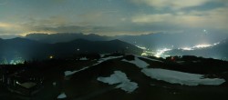 Archiv Foto Webcam Wagrain Grießenkareck - Bergstation Flying Mozart 23:00