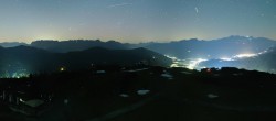 Archiv Foto Webcam Wagrain Grießenkareck - Bergstation Flying Mozart 23:00