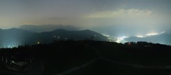Archived image Webcam Wagrain - Top Station Flying Mozart 23:00