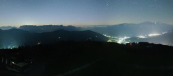 Archiv Foto Webcam Wagrain Grießenkareck - Bergstation Flying Mozart 23:00