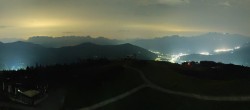 Archived image Webcam Wagrain - Top Station Flying Mozart 23:00