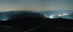 Archived image Webcam Wagrain - Top Station Flying Mozart 23:00