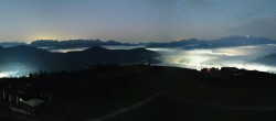 Archiv Foto Webcam Wagrain Grießenkareck - Bergstation Flying Mozart 23:00