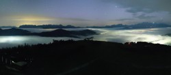 Archiv Foto Webcam Wagrain Grießenkareck - Bergstation Flying Mozart 01:00