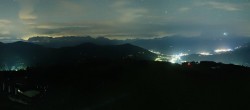 Archiv Foto Webcam Wagrain Grießenkareck - Bergstation Flying Mozart 23:00