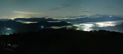 Archived image Webcam Wagrain - Top Station Flying Mozart 23:00