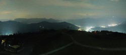 Archived image Webcam Wagrain - Top Station Flying Mozart 23:00